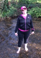 Photograph of Angela Amess after a 6k run